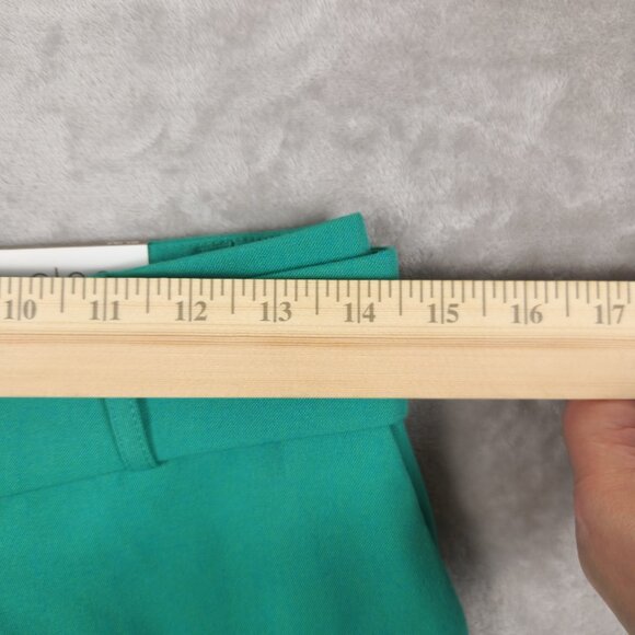 NWOT Cleo Petites Green Slim Ankle Pants Size 4 - Picture 5 of 9